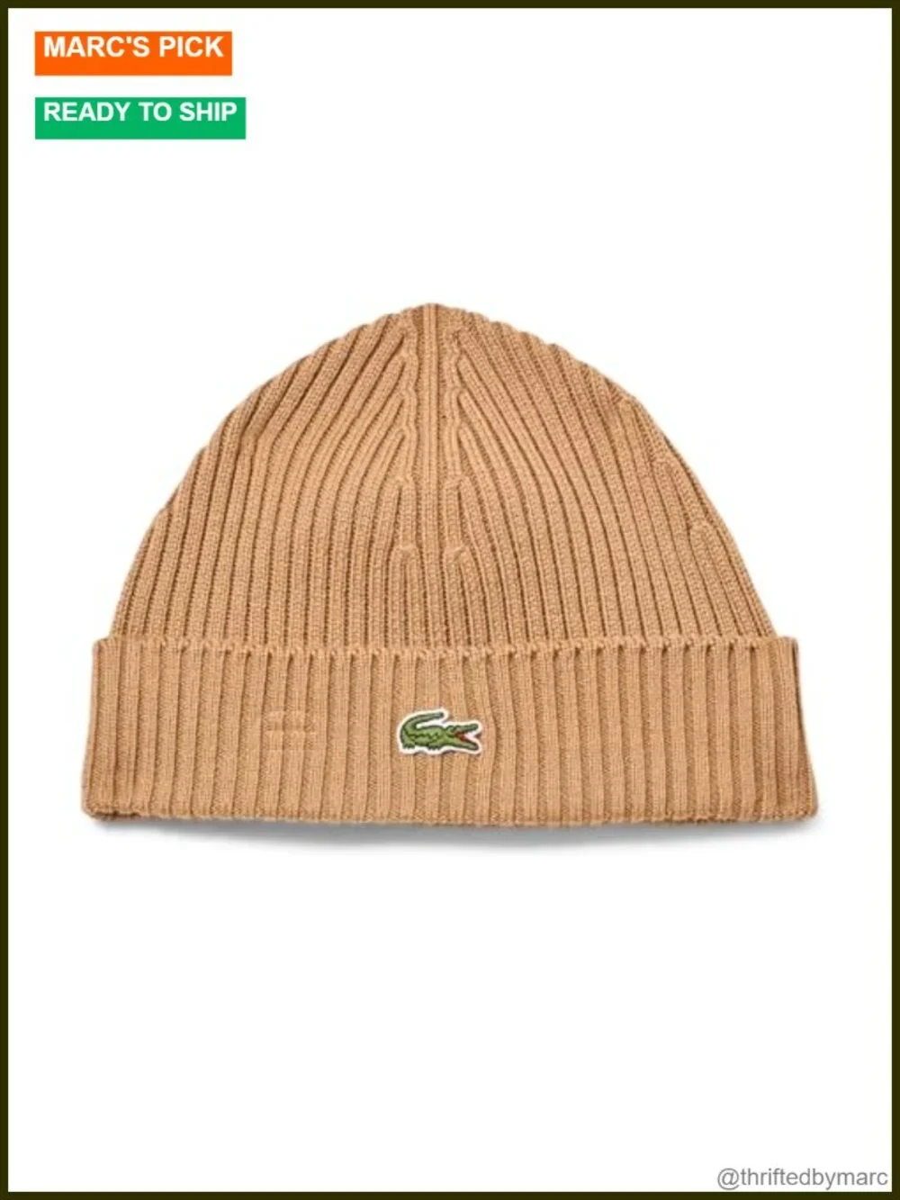 Rib Knit Brushed Wool Beanie Hat Pull-On Skull Cap Heavyweight